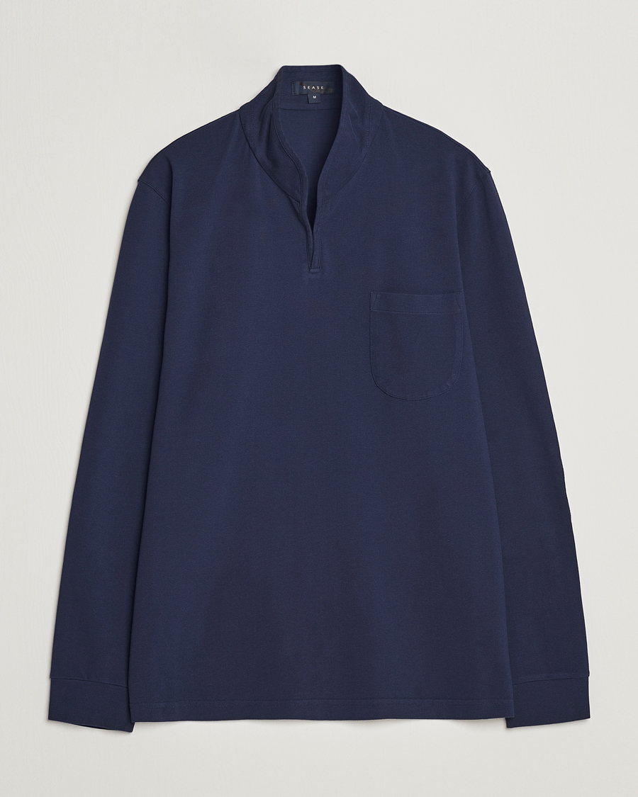 Mies | Puserot | SEASE | Elen Piquet Polo Navy