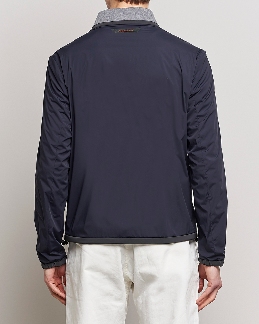 Mies | Takit | SEASE | Reversible Stretch Nylon Jacket Navy