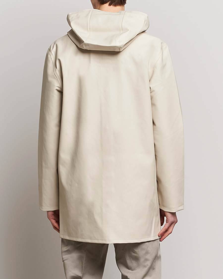 Mies | Takit | Stutterheim | Stockholm Raincoat Oyster Grey