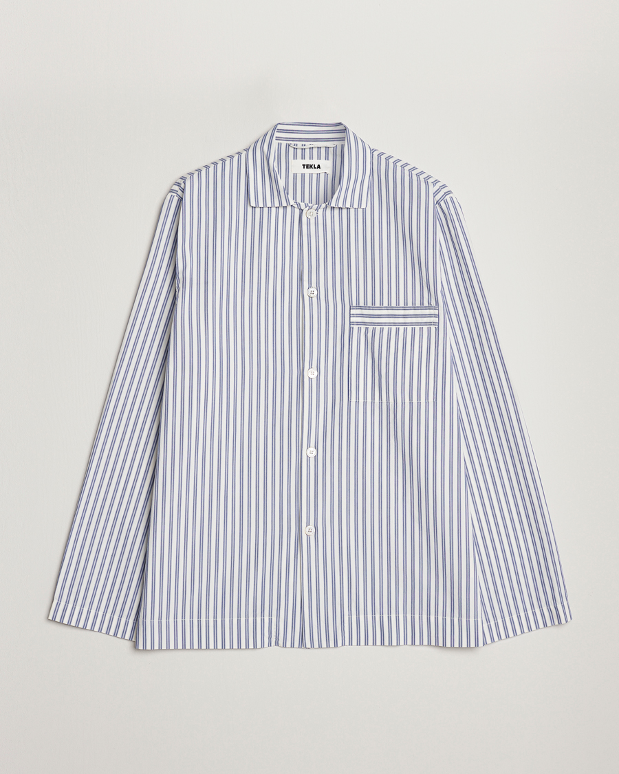 Mies | Tekla Poplin Pyjama Shirt Skagen Stripes | Tekla | Poplin Pyjama Shirt Skagen Stripes