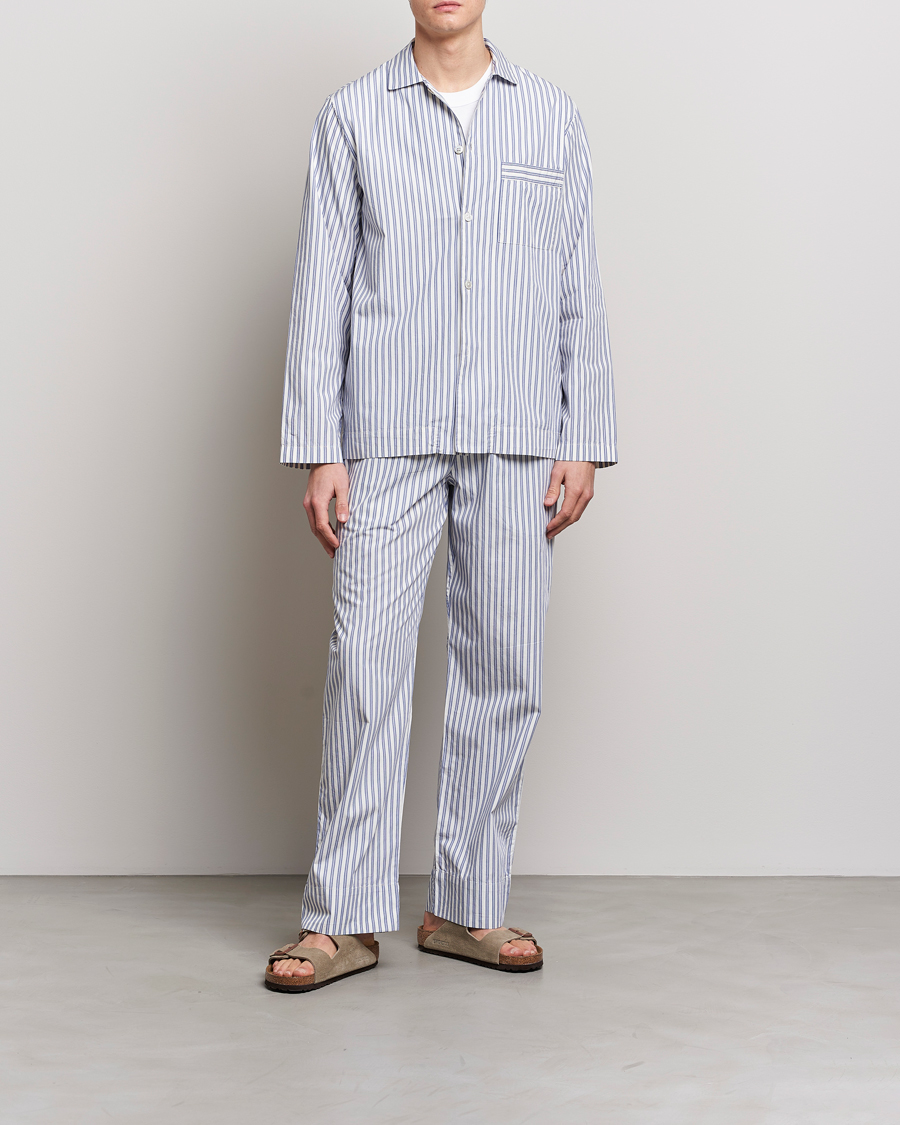 Mies | Yöpuvut ja kylpytakit | Tekla | Poplin Pyjama Pants Skagen Stripes