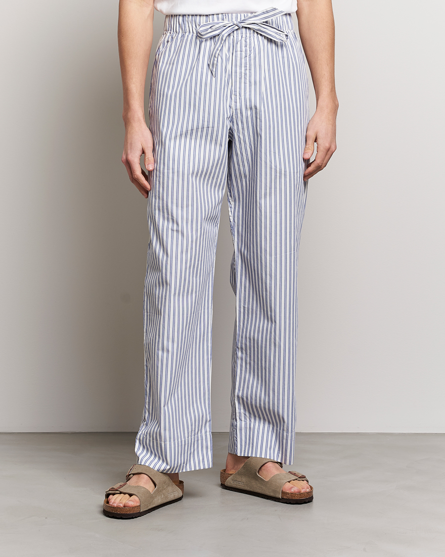 Mies | Yöpuvut ja kylpytakit | Tekla | Poplin Pyjama Pants Skagen Stripes