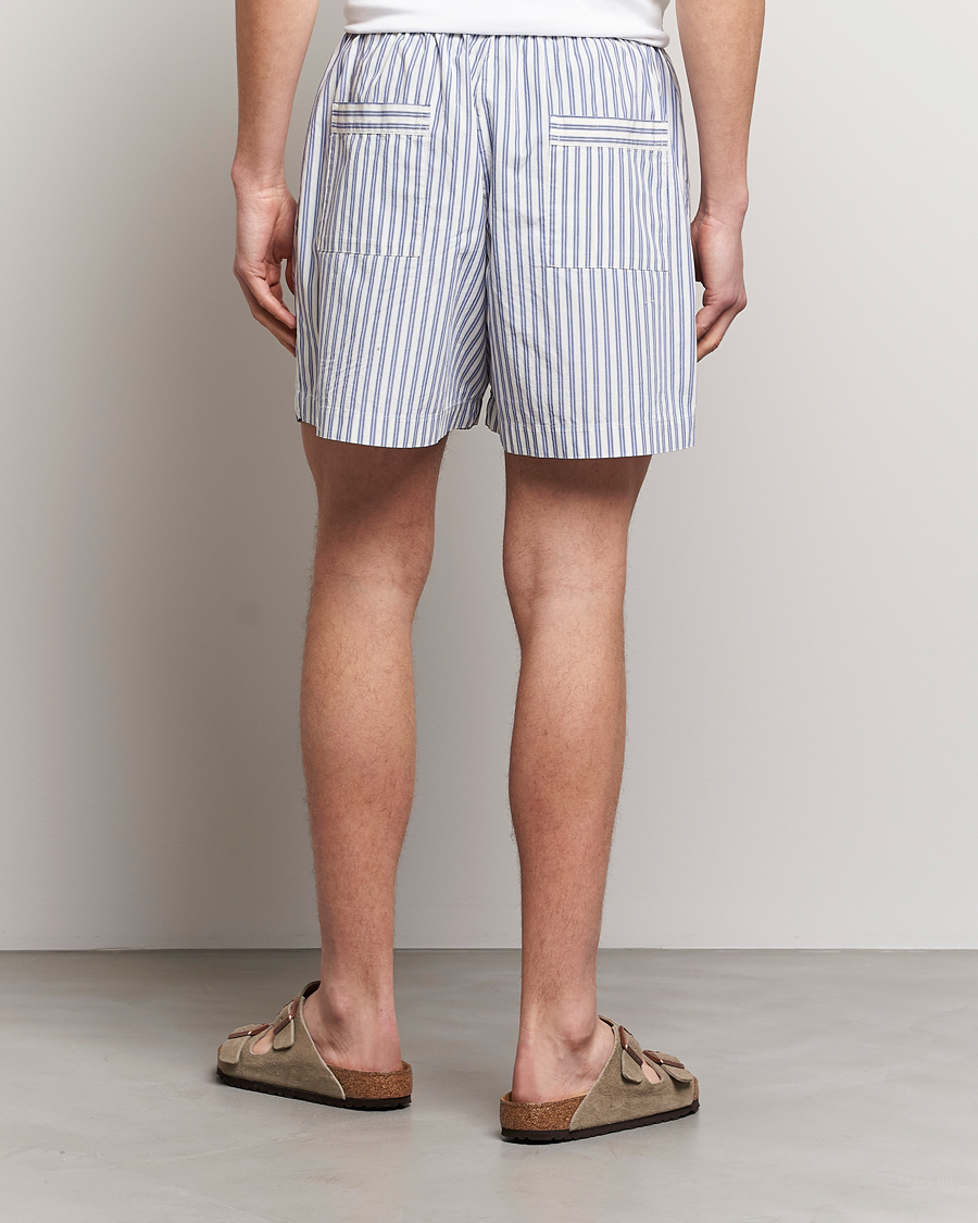 Mies | Yöpuvut ja kylpytakit | Tekla | Poplin Pyjama Shorts Skagen Stripes