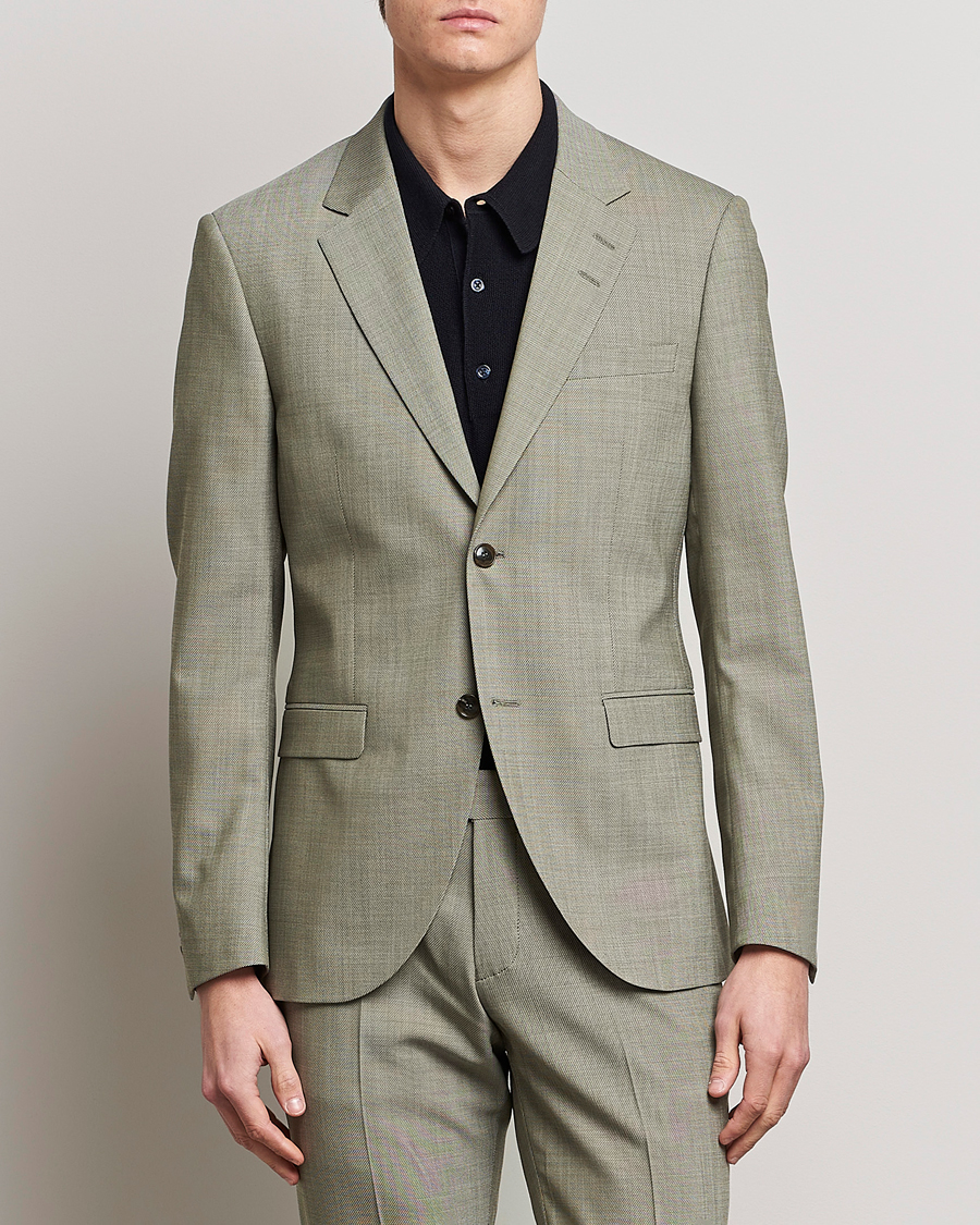 Mies |  | Tiger of Sweden | Jamonte Wool Blazer Uniform Green