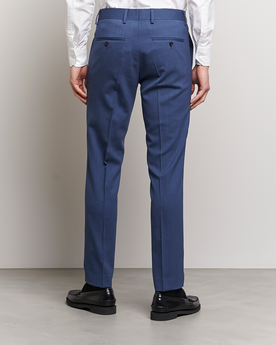 Mies | Housut | Tiger of Sweden | Tordon Wool Trousers Garage Blue