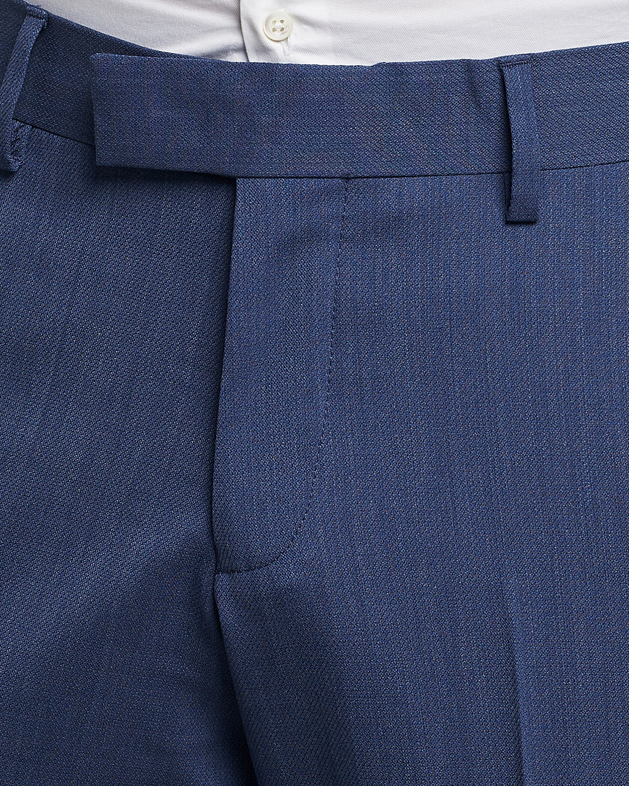 Mies | Housut | Tiger of Sweden | Tordon Wool Trousers Garage Blue