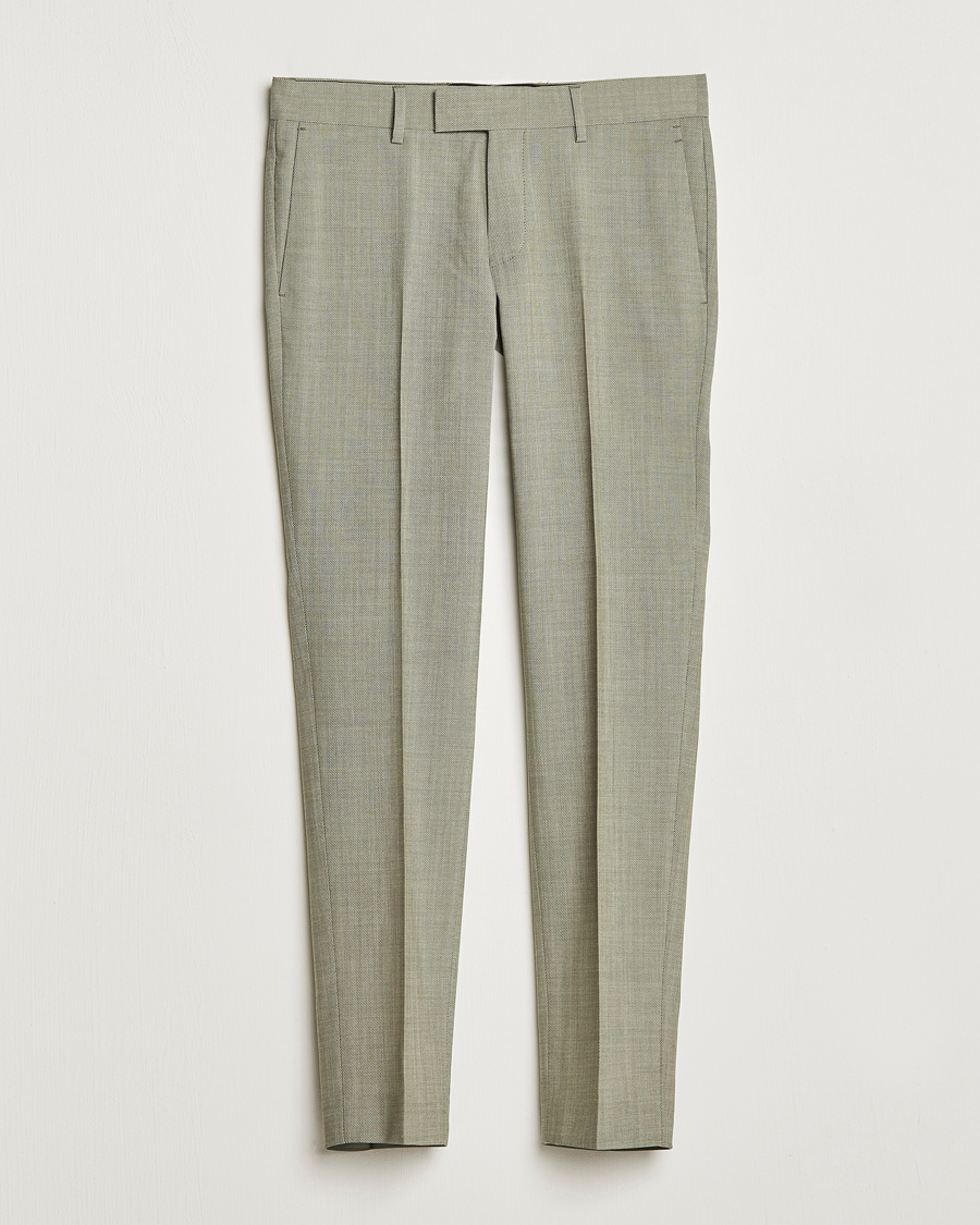 Mies | Housut | Tiger of Sweden | Tordon Wool Trousers Uniform Green