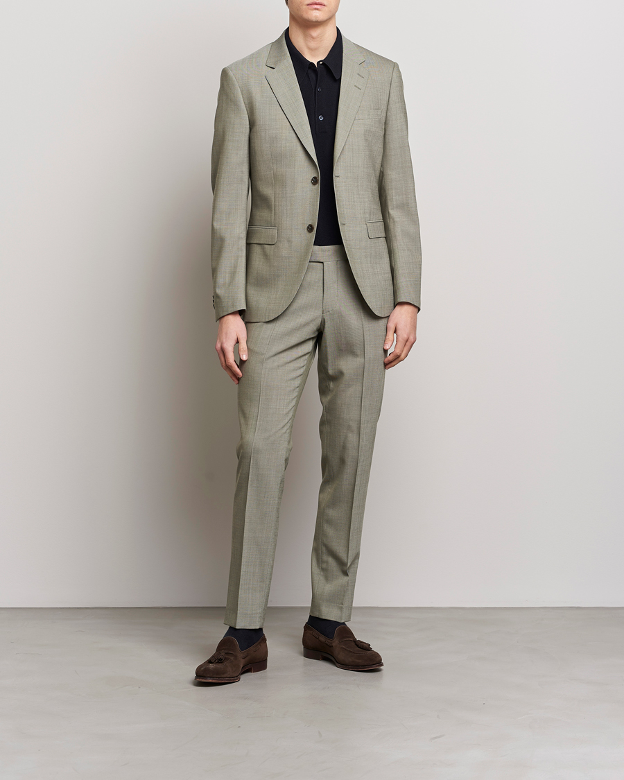 Mies | Housut | Tiger of Sweden | Tordon Wool Trousers Uniform Green