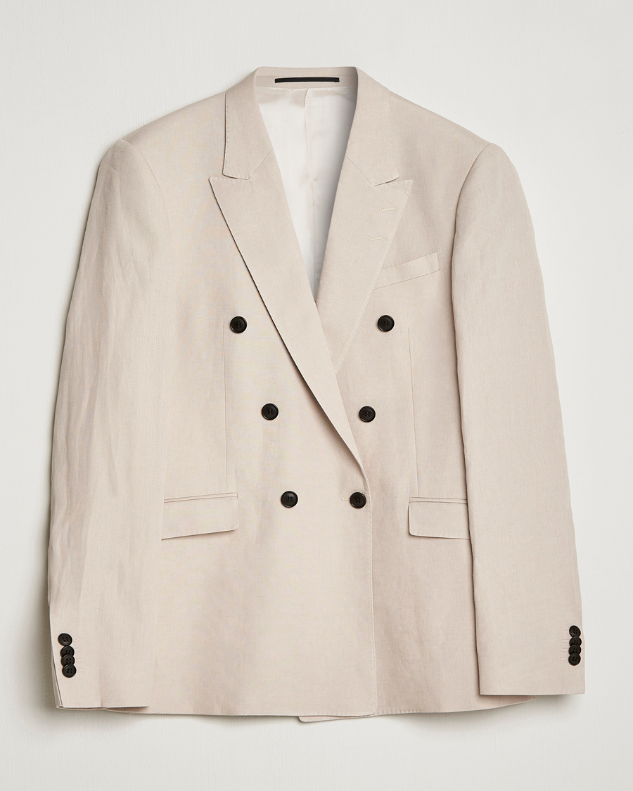 Mies | Pikkutakit | Tiger of Sweden | Heldin Linen Blazer Cream Sand