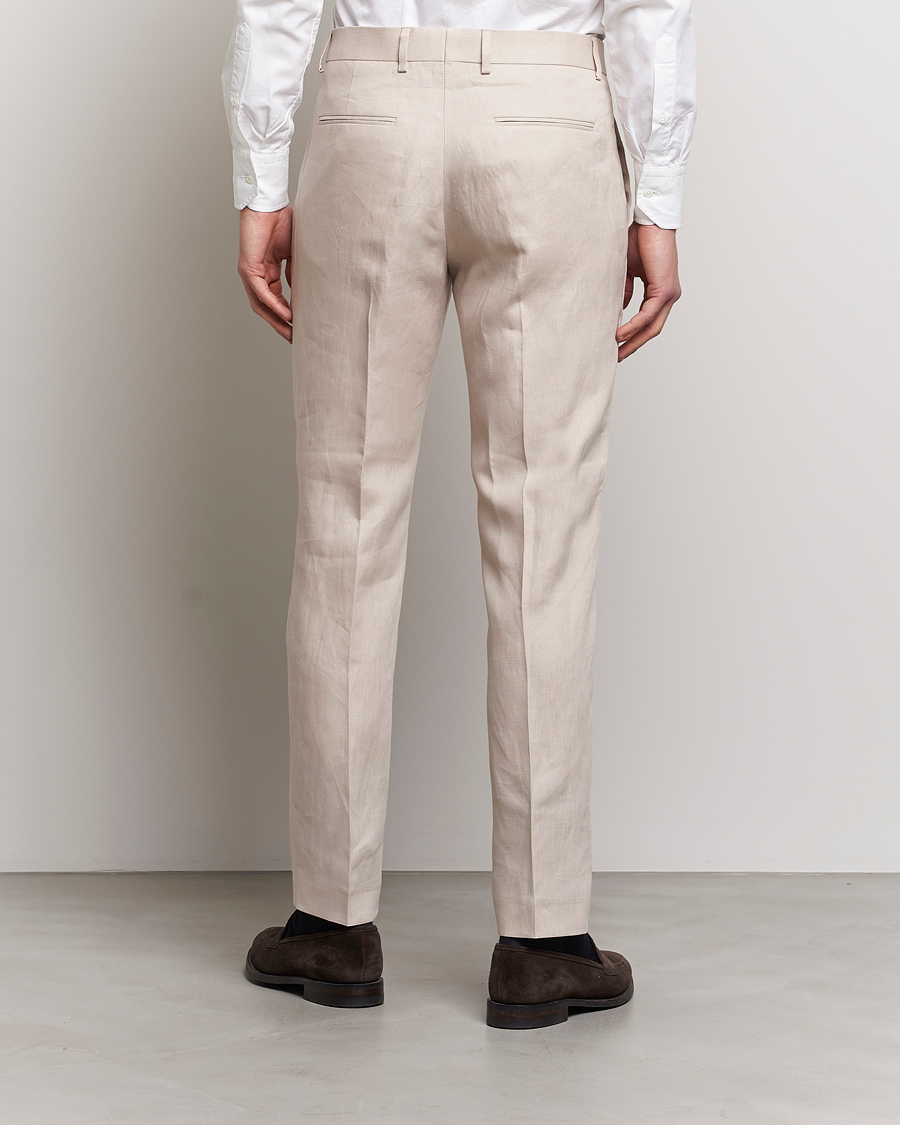 Mies | Housut | Tiger of Sweden | Tenutas Linen Trousers Cream Sand