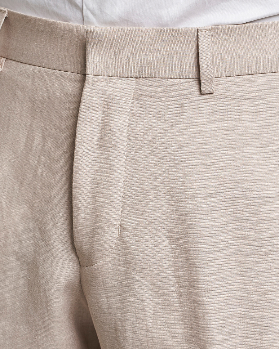 Mies | Housut | Tiger of Sweden | Tenutas Linen Trousers Cream Sand