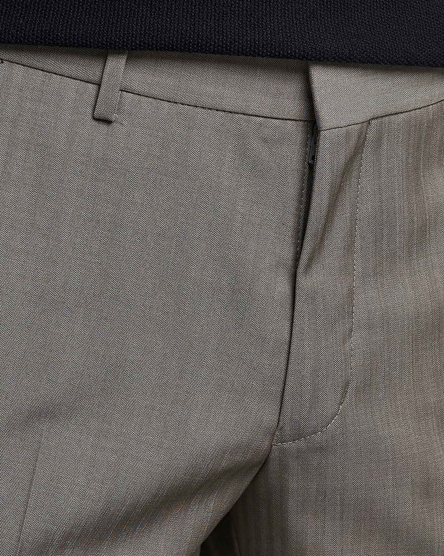 Mies | Housut | Tiger of Sweden | Tenuta Wool Trousers Dark Sand