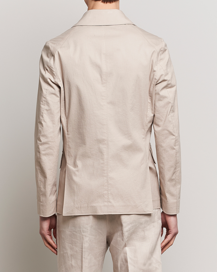 Mies | Takit | Tiger of Sweden | Jora Cotton Linen Jacket Cream Sand
