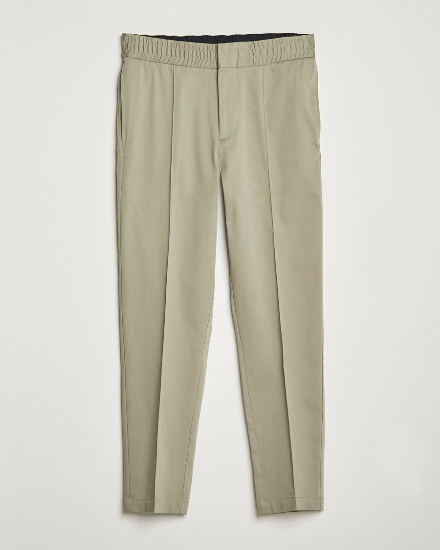 Mies | Housut | Tiger of Sweden | Sosa Cotton Trousers Dusty Green