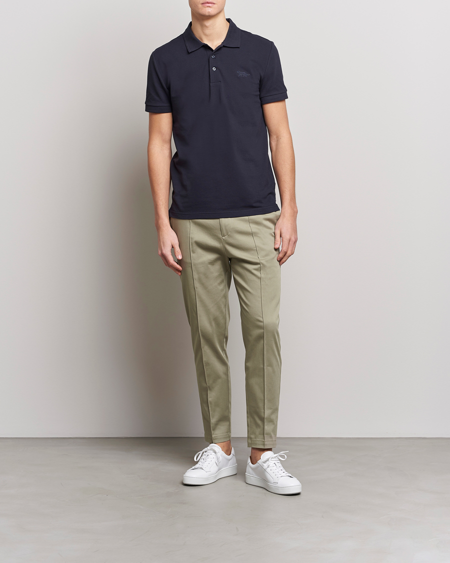 Mies | Housut | Tiger of Sweden | Sosa Cotton Trousers Dusty Green