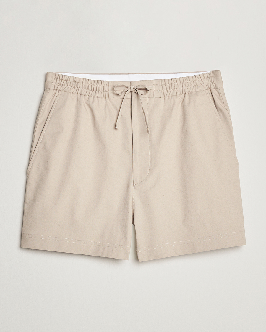 Mies | Shortsit | Tiger of Sweden | Birch Linen Shorts Cream Sand