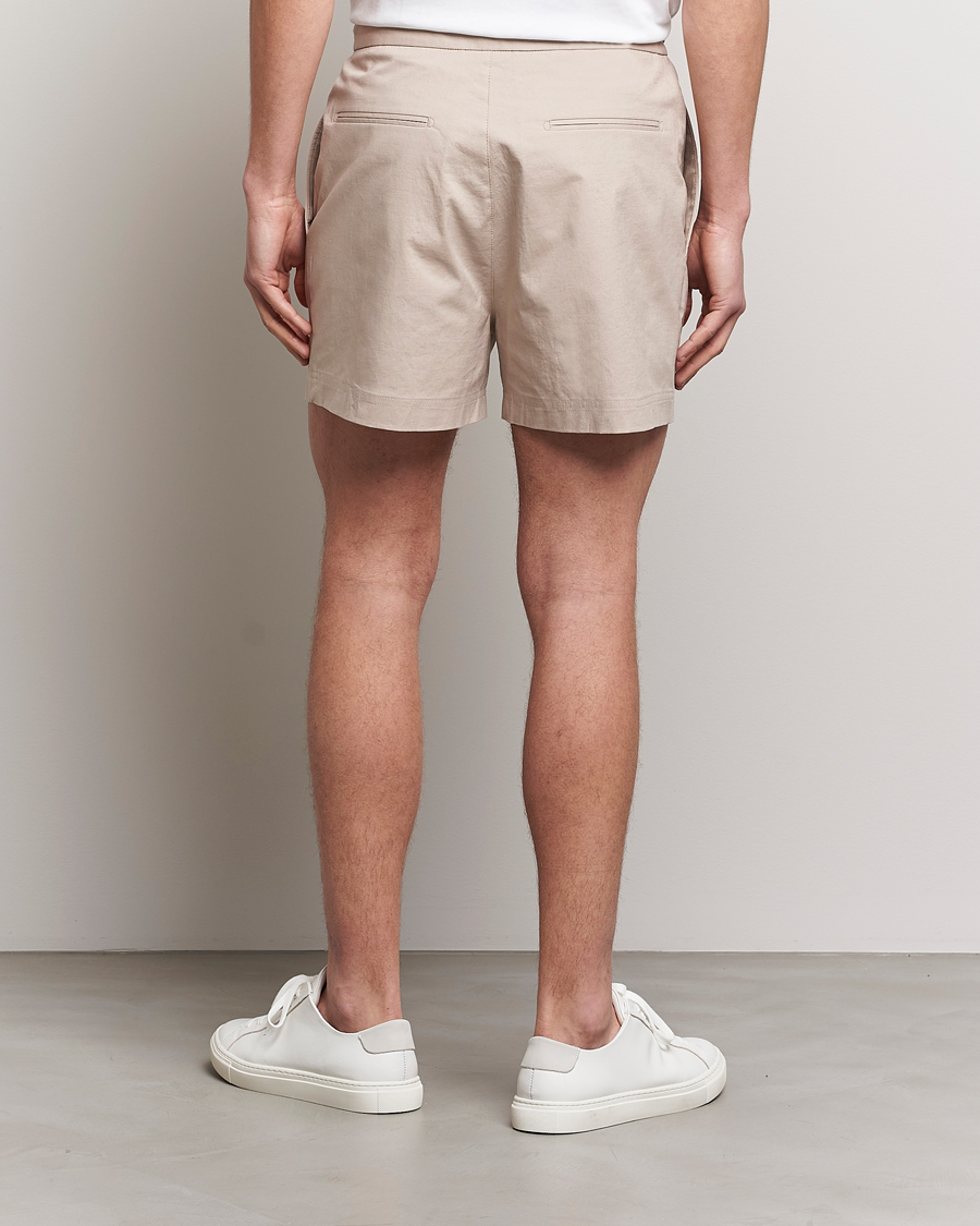 Mies | Shortsit | Tiger of Sweden | Birch Linen Shorts Cream Sand