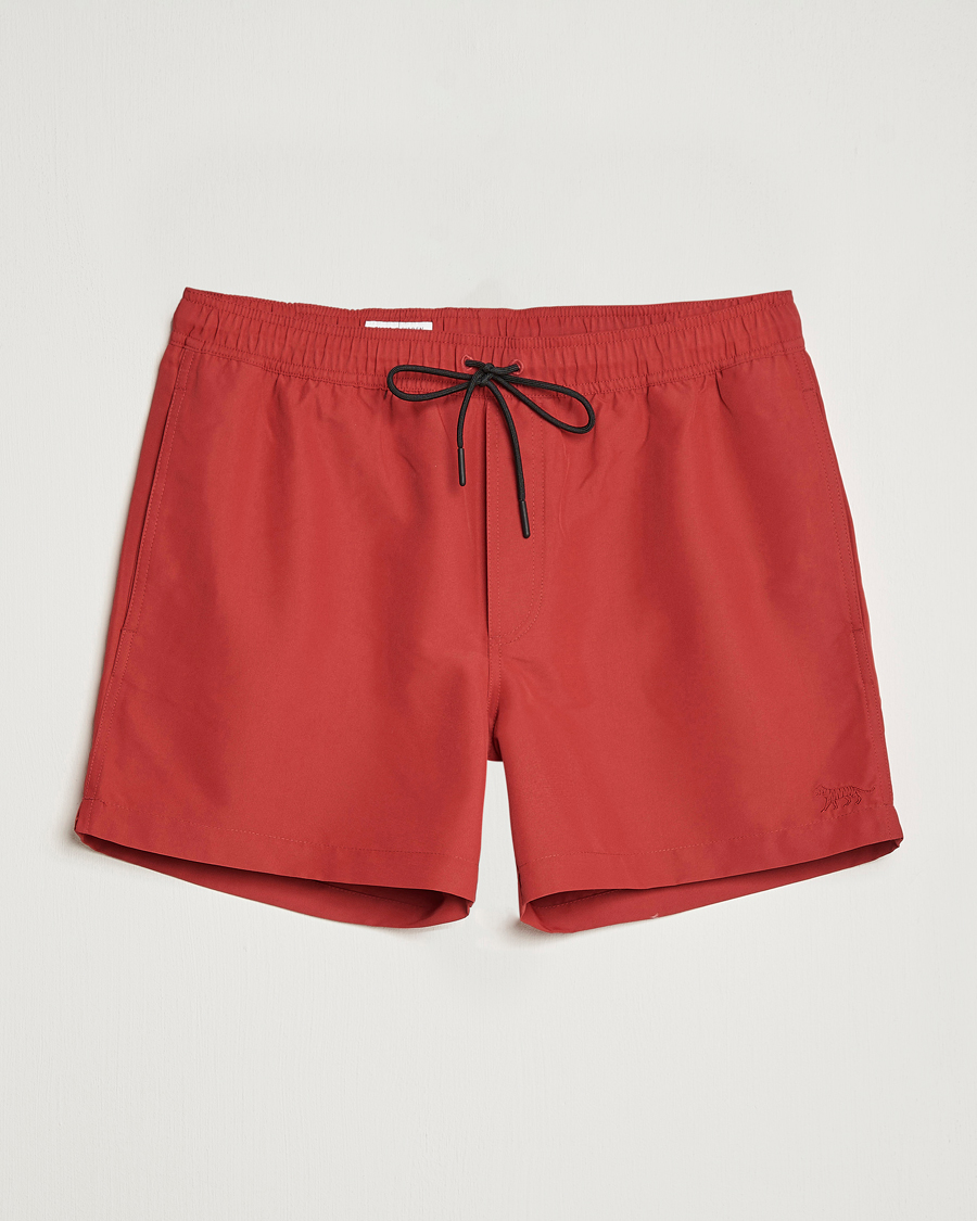Mies | Uimahousut | Tiger of Sweden | Sjo Swim Shorts Dark Raspberry