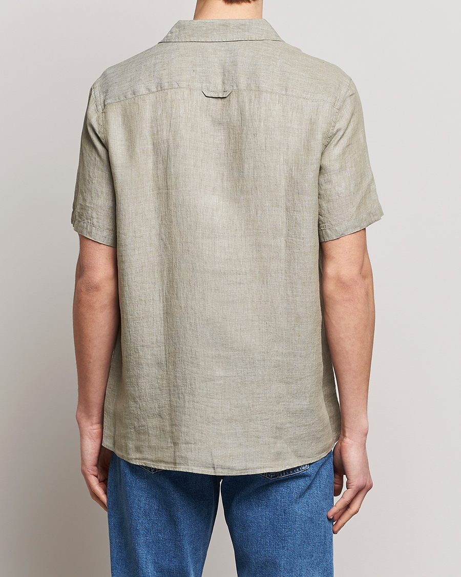 Mies | Kauluspaidat | Tiger of Sweden | Riccerdo Linen Shirt Shadow