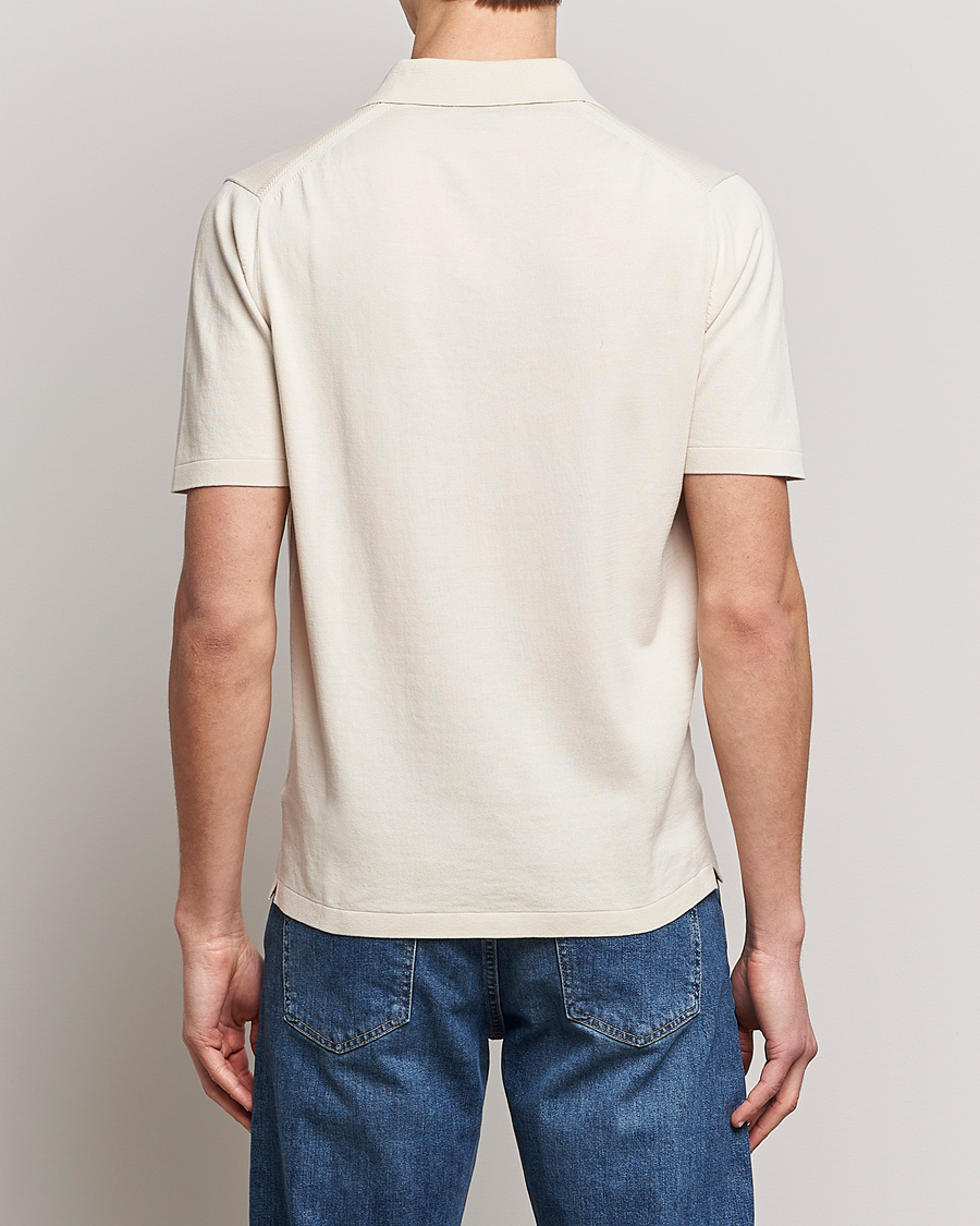 Mies | Pikeet | Tiger of Sweden | Orbit Cotton Half Zip Light Ivory