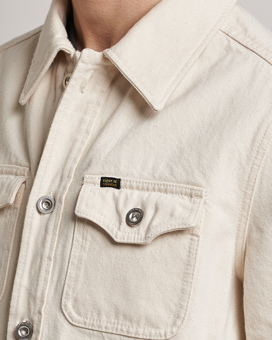 Mies | Takit | Tiger of Sweden | Get Denim Jacket Ecru denim