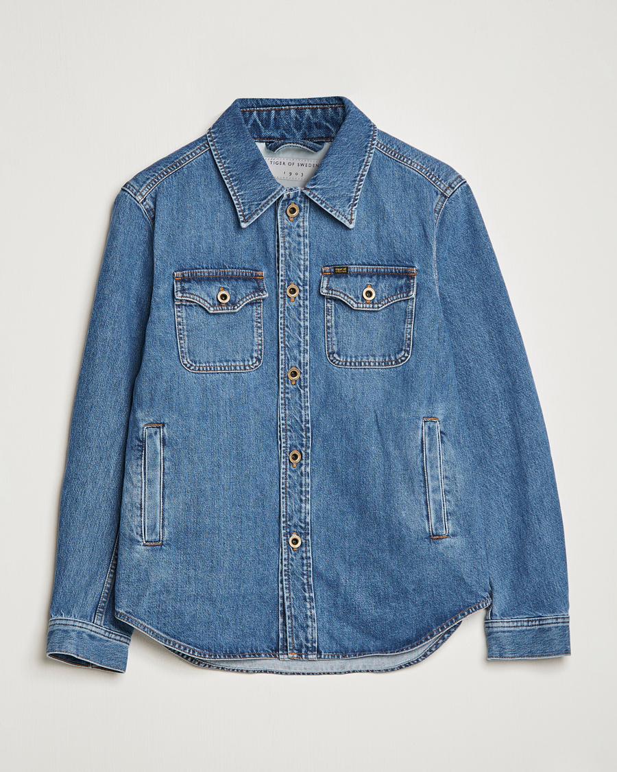 Mies | Takit | Tiger of Sweden | Get Denim Jacket Medium Blue