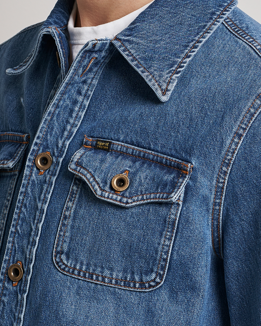 Mies | Takit | Tiger of Sweden | Get Denim Jacket Medium Blue