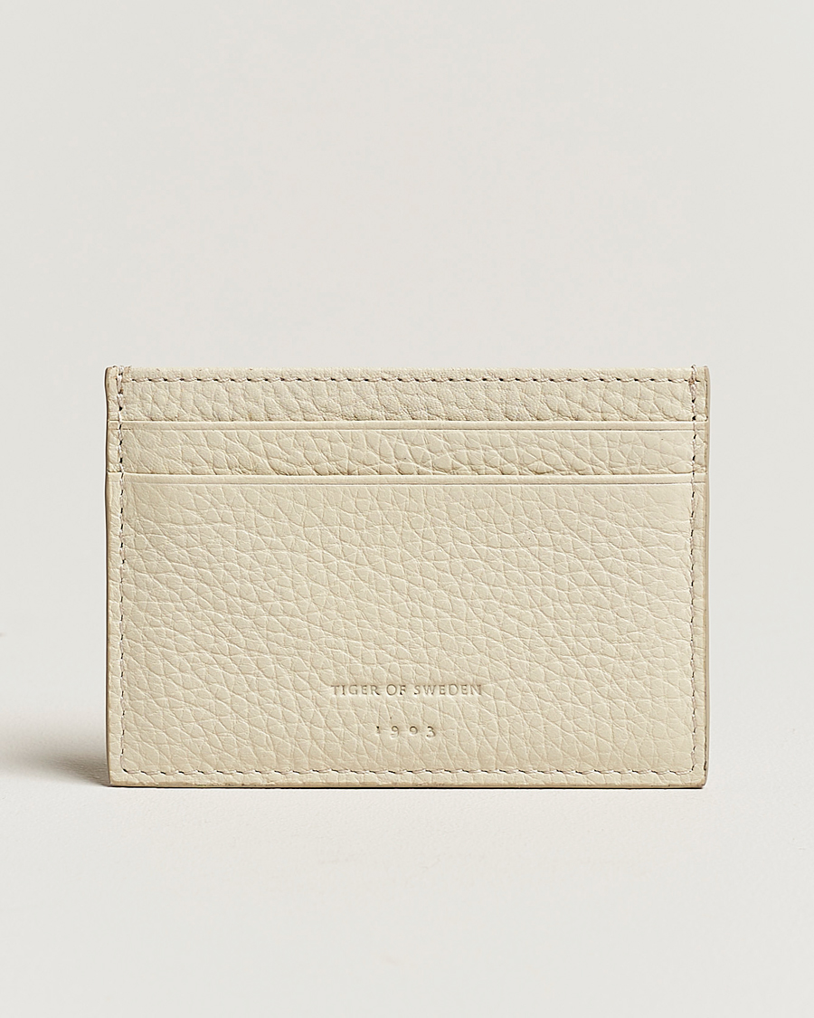 Mies | Tiger of Sweden Wharf Card Holder Light Ivory | Tiger of Sweden | Wharf Card Holder Light Ivory