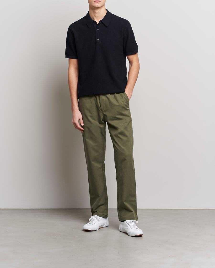 Mies | Puserot | Tiger of Sweden | Jenkim Knitted Pique Dark Ink