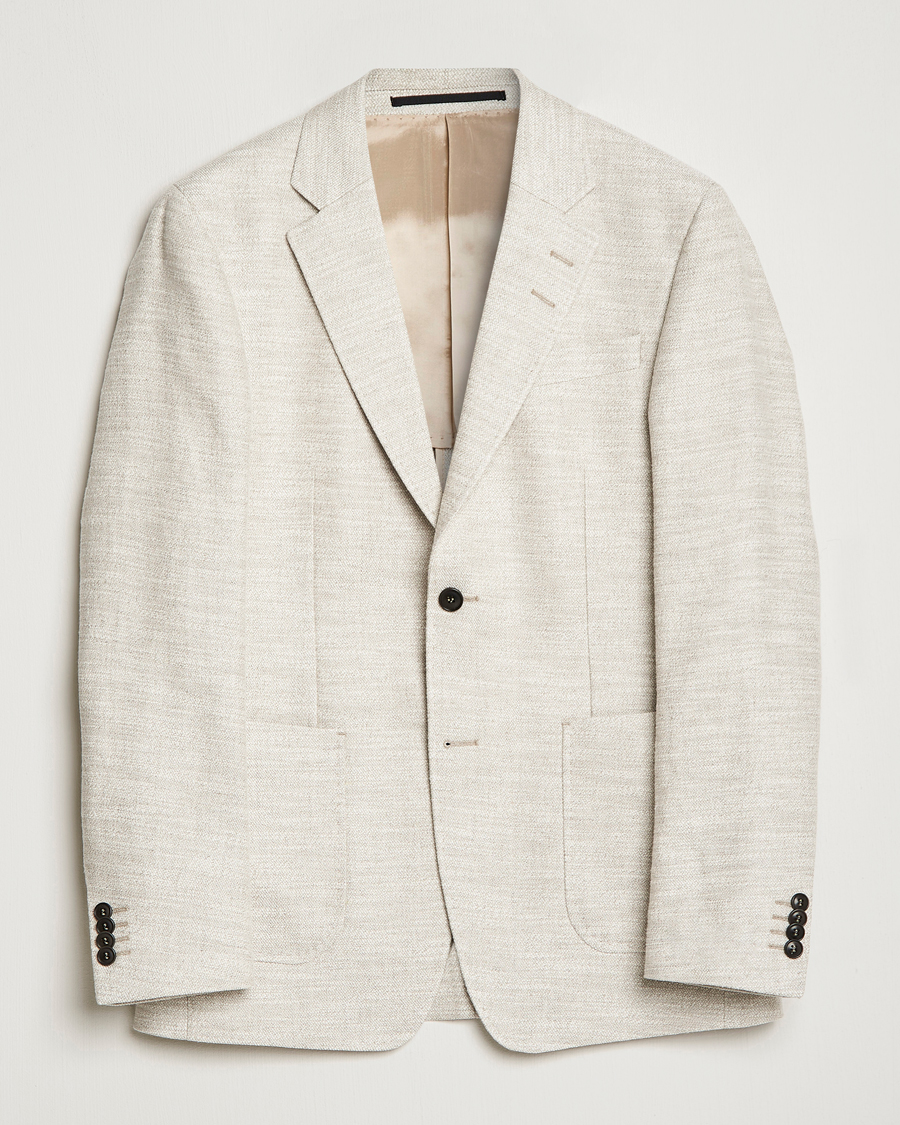 Mies | Pikkutakit | Tiger of Sweden | Jeffery Hampa Cotton Jacket Light Ivory