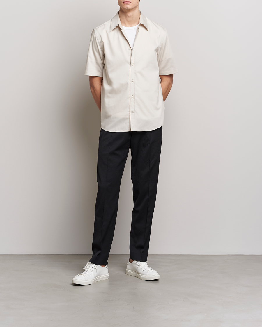 Mies | Kauluspaidat | Tiger of Sweden | Enree Lyocell Shirt Light Ivory