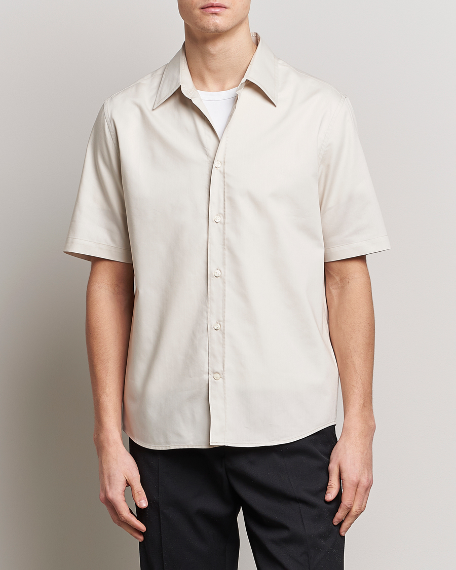 Mies | Kauluspaidat | Tiger of Sweden | Enree Lyocell Shirt Light Ivory