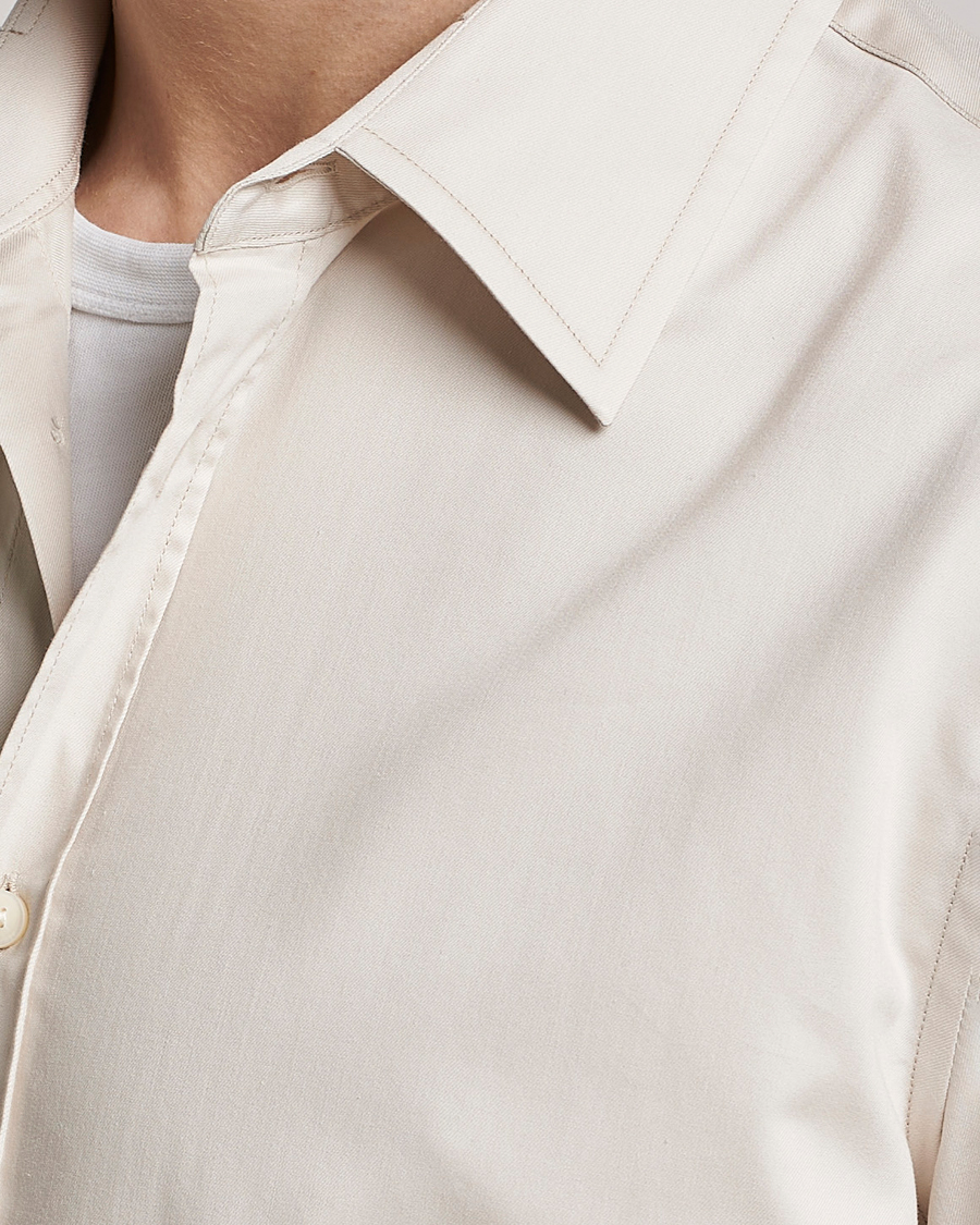 Mies | Kauluspaidat | Tiger of Sweden | Enree Lyocell Shirt Light Ivory