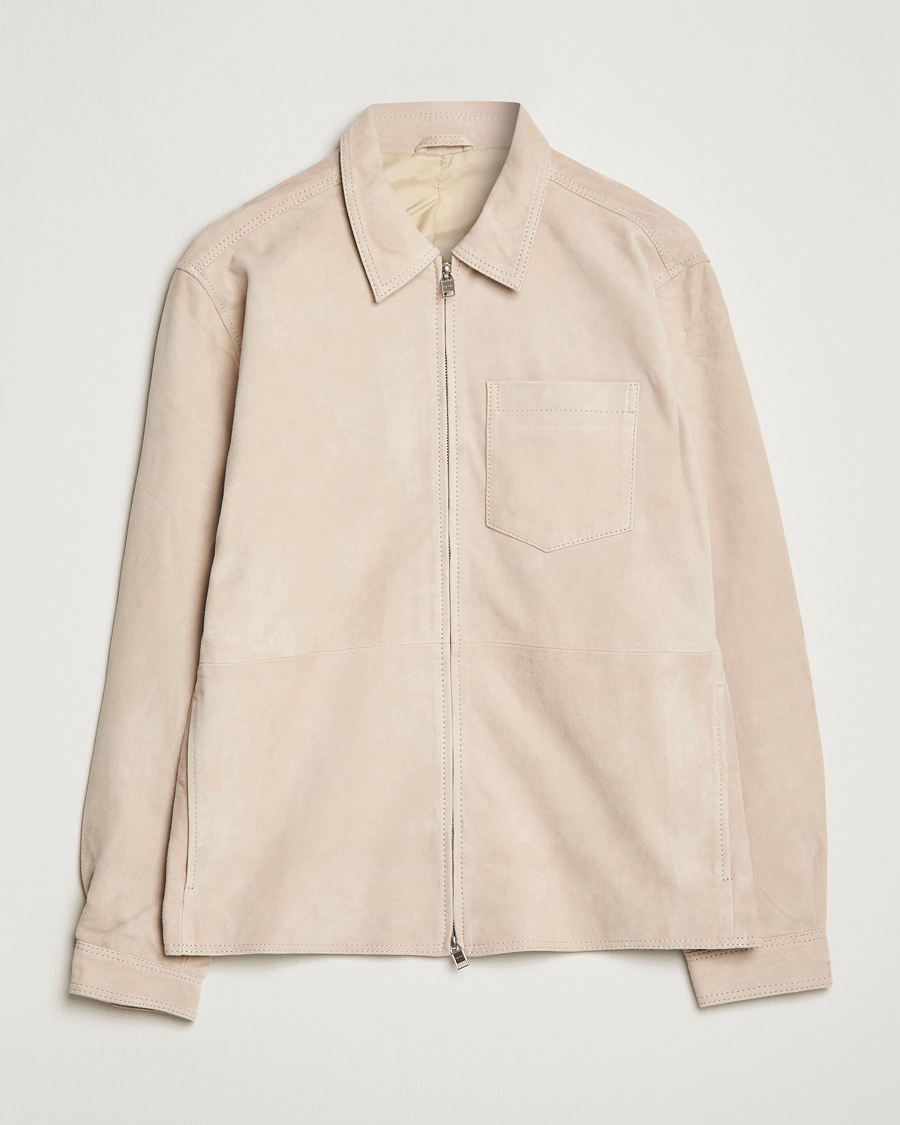 Mies | Takit | Tiger of Sweden | Lawson Suede Jacket Light Iory