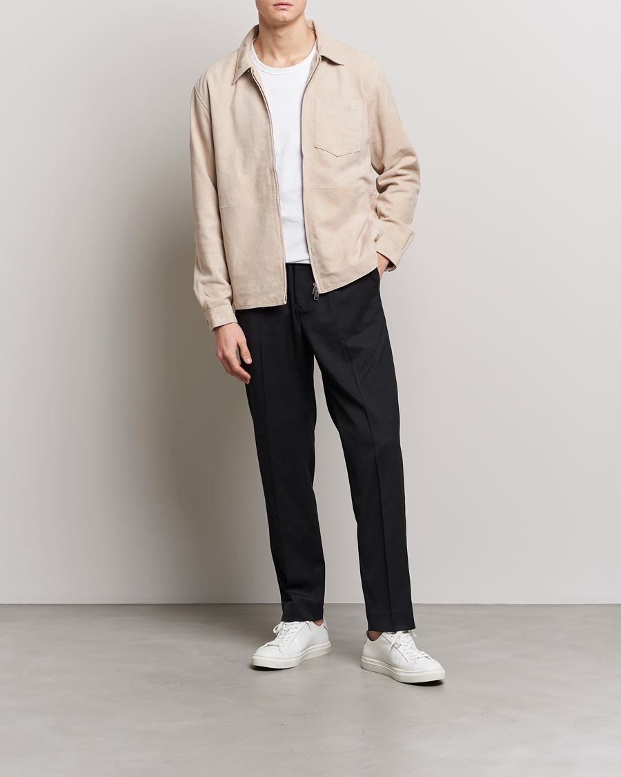 Mies | Takit | Tiger of Sweden | Lawson Suede Jacket Light Iory