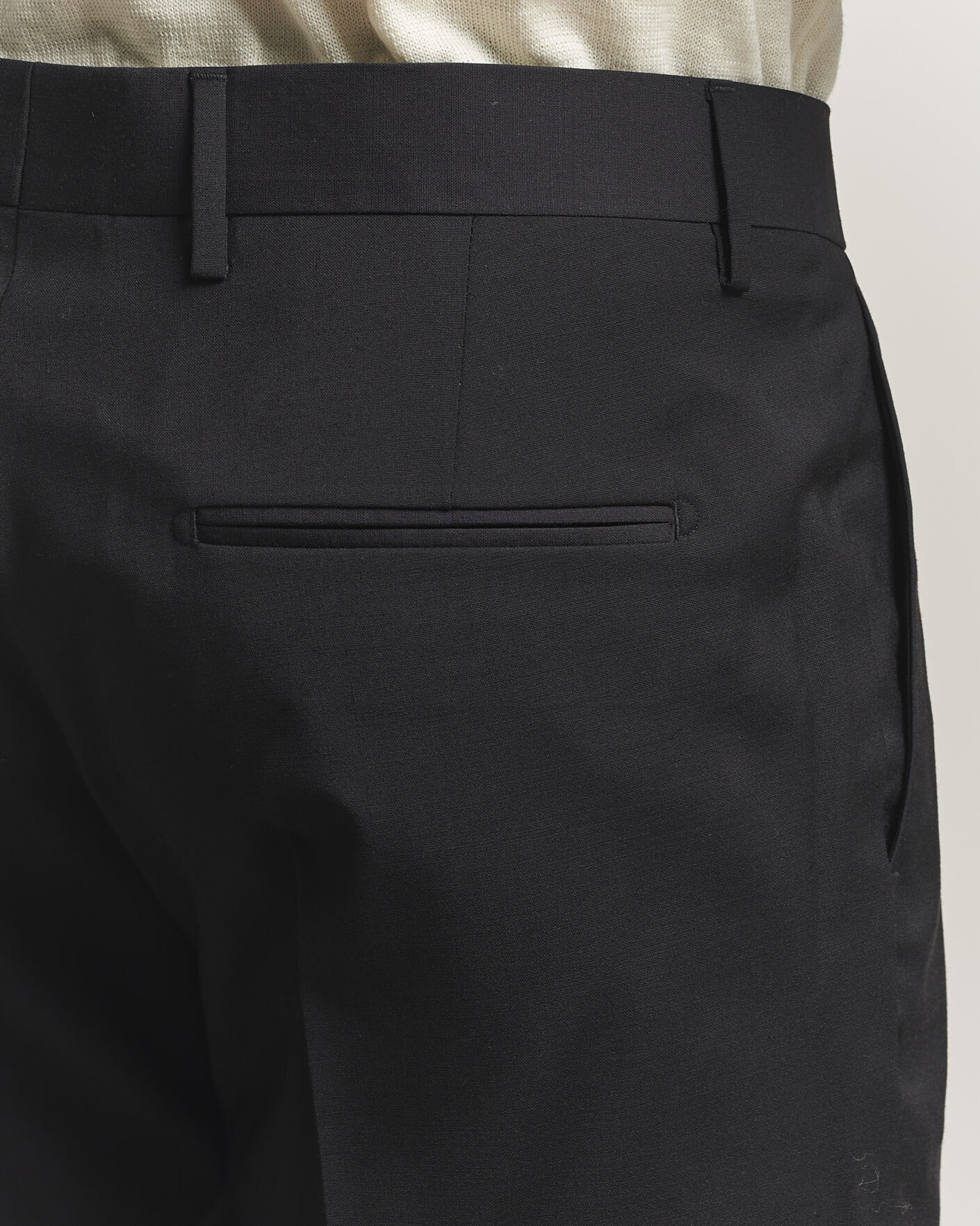 Mies | Housut | Tiger of Sweden | Tenuta Wool Travel Suit Trousers Black