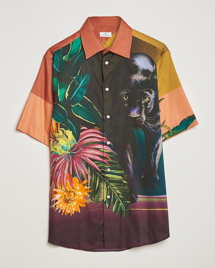 Mies | Kauluspaidat | Etro | Printed Camp Collar Shirt Multicolor