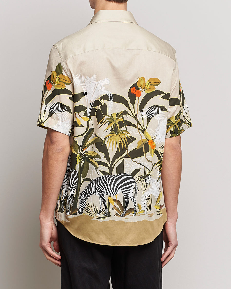 Mies | Kauluspaidat | Etro | Printed Camp Collar Shirt Beige