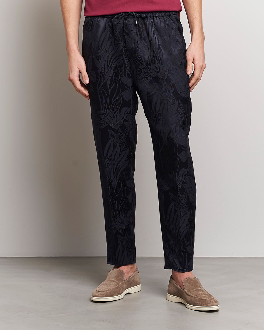 Mies | Etro | Etro | York Drawstring Trousers Navy