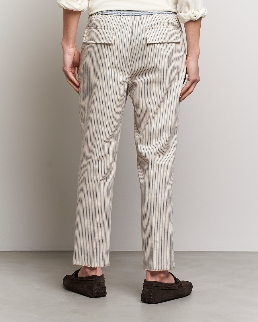 Mies | Housut | Etro | Hickory Stripe Casual Trousers Off White