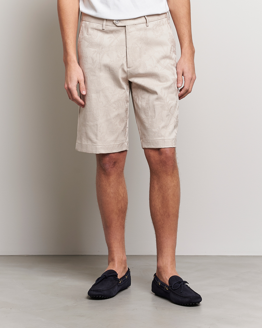 Mies |  | Etro | Jacquard Weave Shorts Beige