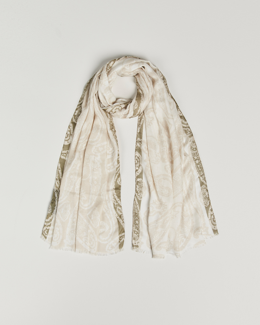 Mies | Etro Shaal Nur Cashmere Blend Scarf White | Etro | Shaal Nur Cashmere Blend Scarf White