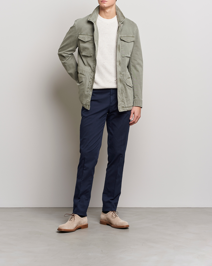 Mies | Takit | Brunello Cucinelli | Cotton Field Jacket Olive