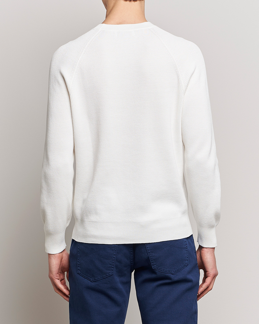 Mies | Puserot | Brunello Cucinelli | Rib Stitch Crew Neck Sweater Panama