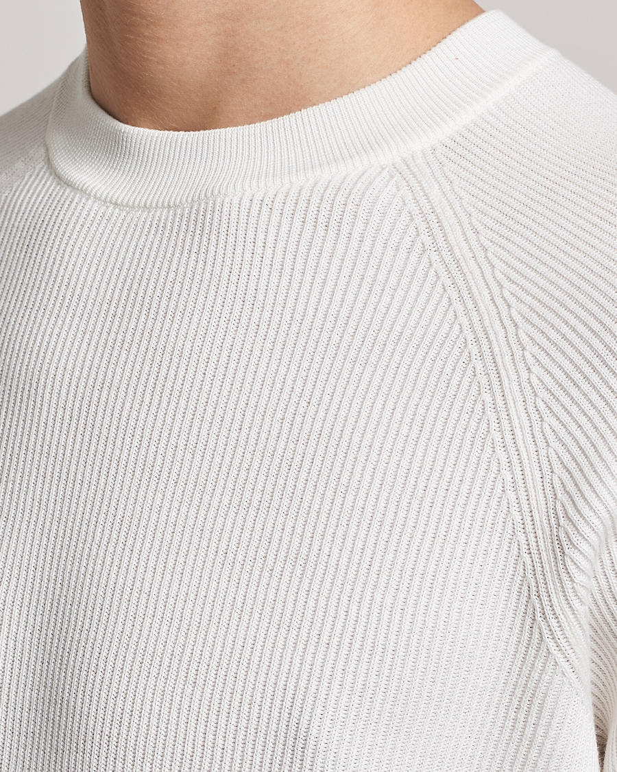 Mies | Puserot | Brunello Cucinelli | Rib Stitch Crew Neck Sweater Panama