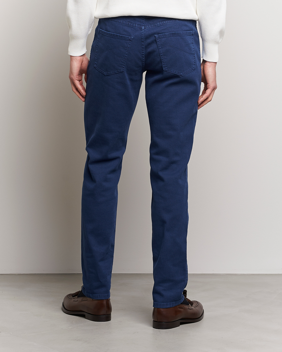 Mies | Housut | Brunello Cucinelli | Slim Fit 5-Pocket Pants Dark Blue