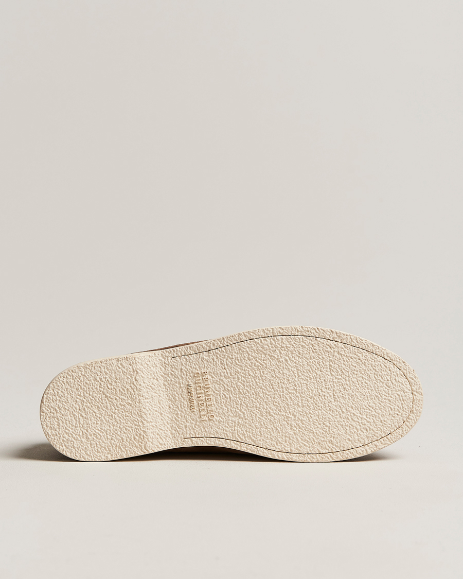 Mies | Brunello Cucinelli Boat Shoe Brown Suede | Brunello Cucinelli | Boat Shoe Brown Suede