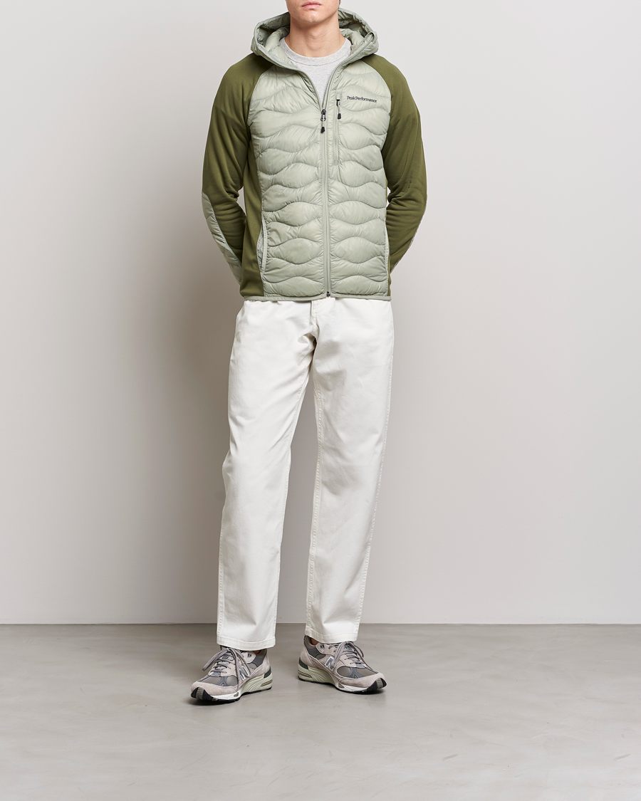 Mies | Takit | Peak Performance | Helium Hooded Hybrid Limit Green