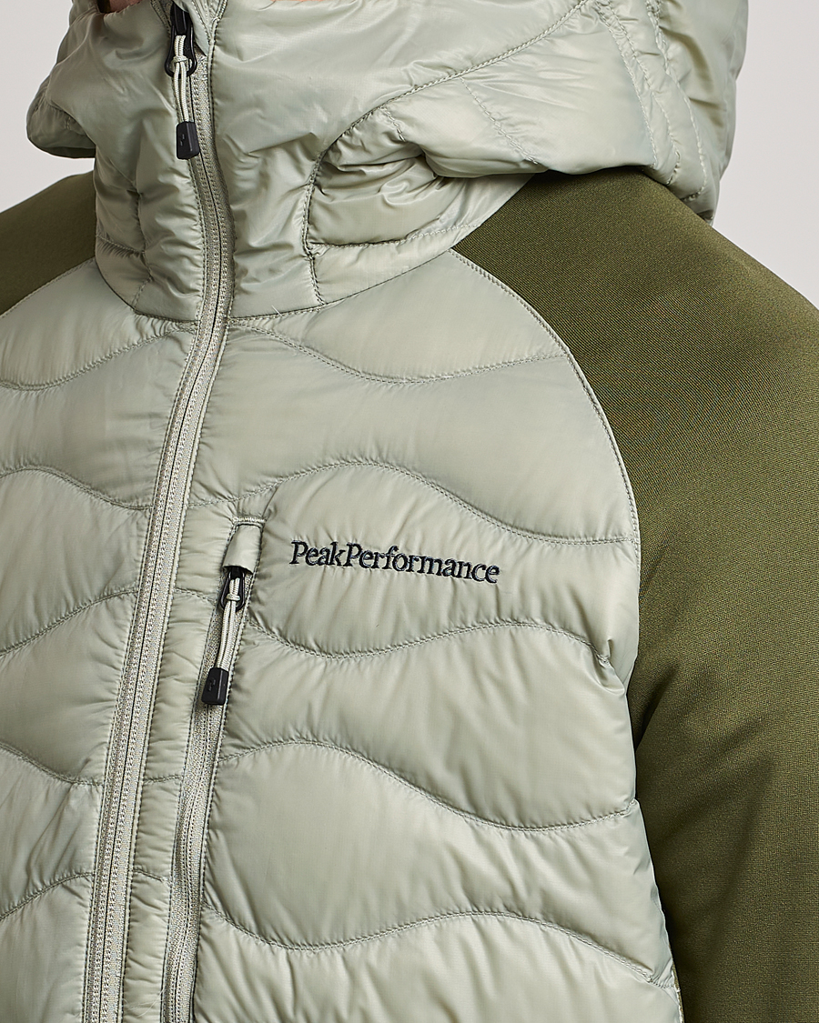 Mies | Takit | Peak Performance | Helium Hooded Hybrid Limit Green