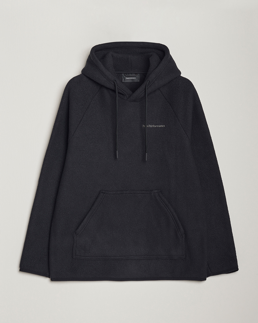 Mies | Puserot | Peak Performance | Fleece Hood Black